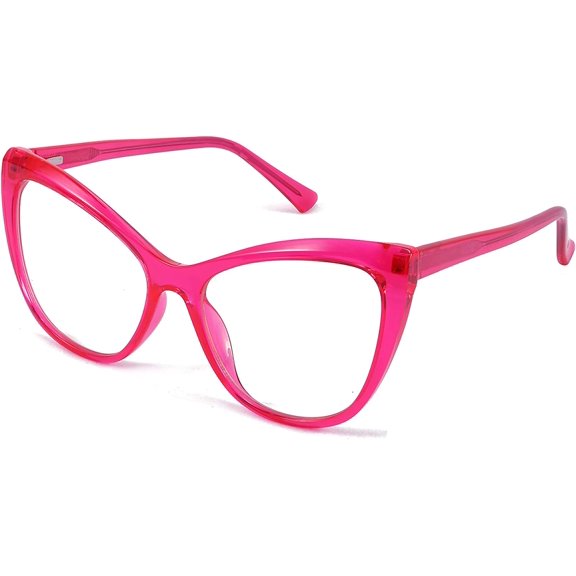 FEISEDY Trendy Cateye TR90 Blue Light Blocking Spring Hinges Computer Glasses Women B2676