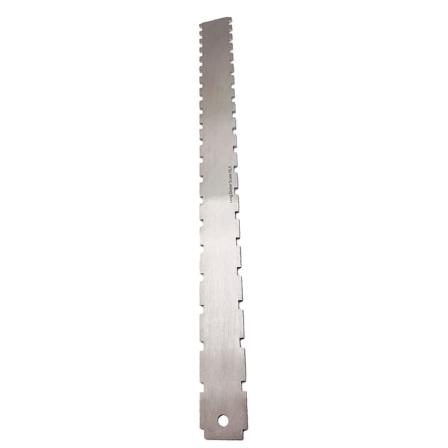relayinert Guitar Notched Ruler Professional Universal Guitars Necks Gauge Fingerboard Fitting Bass Fret Rulers File Accessories