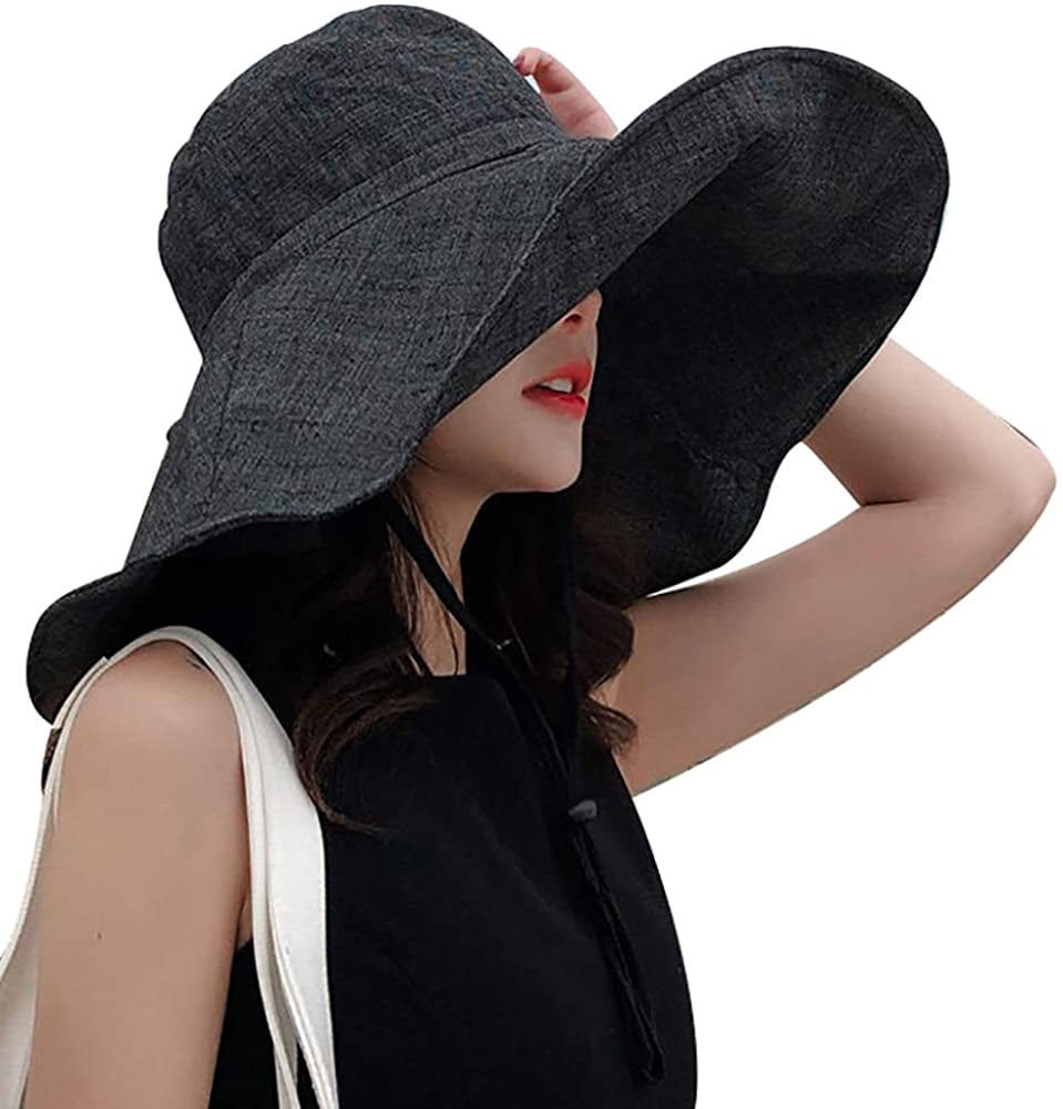 Womens Sun Hat Wide Brim UPF 50+ Summer 
