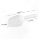 thumbnail image 2 of 2-Pack Transparent Plastic Measuring Scoops for Kitchen Use, 2 of 5
