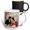 Multicolor, variant on 3drose, Be My Valentine a Romantic Couple at Restaurant at Seafront. Card, 11oz Magic Transforming Mug