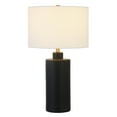 thumbnail image 2 of Evelyn&Zoe 25" Contemporary Ceramic Table Lamp with White Drum Linen Shade, 2 of 7