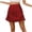Wine, variant on Mini Skirts for Women Polka Dot Printed Summer A-Line Skirt with Zipper,Sizes S-5XL