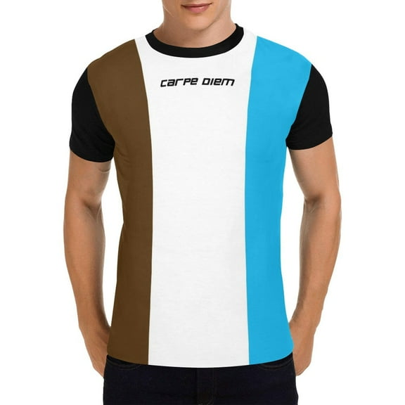 Carpe Diem All Over Print T-Shirt for Men (Size:S;)
