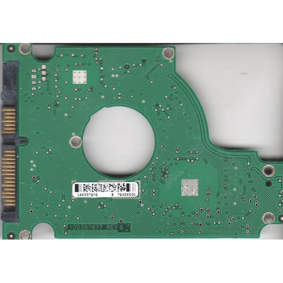ST96812AS, 9W3182-022, 7.24, 100397876 B, Seagate SATA 2.5 PCB