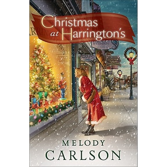 Pre-Owned Christmas at Harrington's (Hardcover 9780800719258) by Melody Carlson