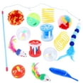 thumbnail image 1 of Bangcool Kitten Toy Set Interactive 14PCS Entertaining Kitten Activity Toy Cat Chew Mouse, 1 of 10
