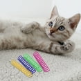 thumbnail image 7 of Deago 40 Pack Cat Spring Toys, Cat Kittens Toys Colorful Plastic Coil Spiral Springs for Swatting, Biting, Hunting, and Active Healthy Play, 7 of 7