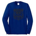 thumbnail image 2 of Burt Macklin Parks and Recreation Pop Male Long Sleeve Shirt, Royal, 3XL, 2 of 3