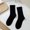 🔥 Black, variant on Mid Calf Postpartum Maternity Socks For Women, Soft Warm Breathable Thermal Hosiery, Cozy Insulated Foot Cover For Hospital Rest Cold Weather Indoor Daily Home Wear