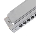 thumbnail image 3 of Harmonica chromatique 10 trous 40 tons 2 faces polyphonique jouant de l'orgue à bouche Argent, 3 of 4