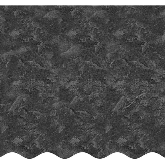 SmartLine 30' Round River Slate Overlap Above Ground Swimming Pool Liner, 48"/52" Height , 25 Gauge