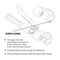 thumbnail image 5 of Hydraulic Wire Battery Cable Lug Terminal Crimper Crimping Tool With 9 Pairs Of Dies, YQK-70 Crimping Range 4-70mm2
--------
,Super Fast Cutting Speed, 5 of 7