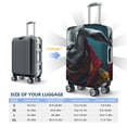 thumbnail image 4 of Rateoe Surrealist Goat Printed Luggage Cover, Suitcase Protector Fits 18-32 Inch Luggage-Small, 4 of 7