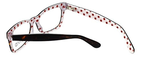 Calabria Viv 870 Designer Reading Glasses in Demi-White +0.75