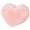 Pink, variant on Fluffy Heart Rainbow Plush Pillow 50x40cm PP Cotton Soft Cushion for Girls Kids Bedroom Princess Room Tent