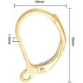 thumbnail image 2 of Ganchos para Pendientes Yashi Oro de 14 Quilates 17 x 11 mm, 2 of 5