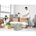 thumbnail image 6 of Unique Bargains Foldable Clothes Storage Bags with Handles Grey 23.5*19.5*11in, 6 of 7