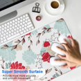 thumbnail image 4 of Long Mouse Pads for Desk,Pioneer Flower Floral Print Pattern Desk Mats on Top Of Desks, Desk Mouse Pad Extra Large with 3mm Non-Slip Base and Stitched Edge for Gaming,Office,Work,Home 31.5"x11.8", 4 of 6