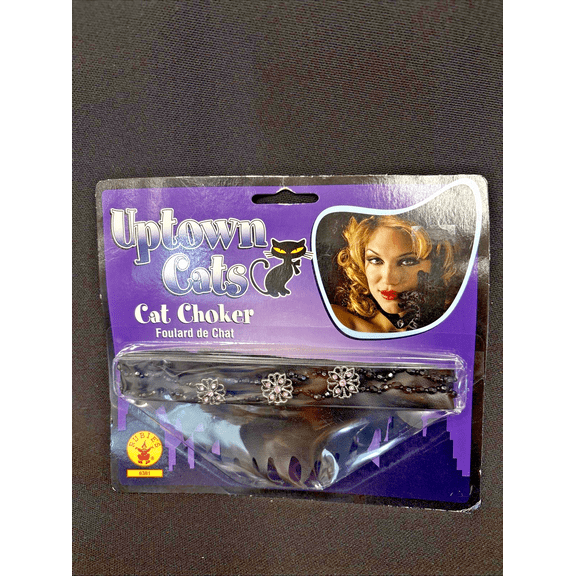 Uptown Cat Choker Halloween Accessory