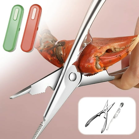 

Jacenvly Clearance Living Room Decor Stainless Steel Crab Eating Detachable Combination Set Crab Eating Tools Fall Decorations