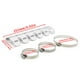thumbnail image 2 of Cubierta protectora de escape Bsvklp para motocicleta universal plata, 2 of 4