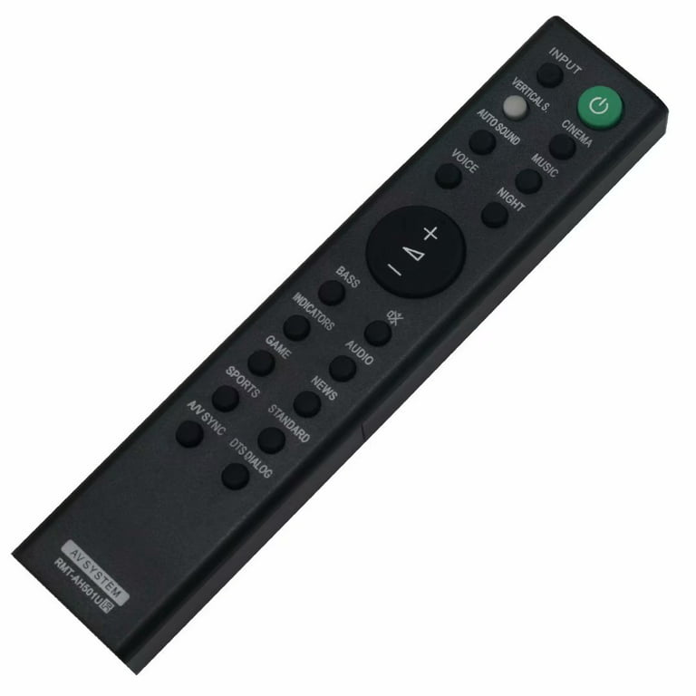 replacement RMT-AH501U for Sony Soundbar HT-X8500 HTX8500 Sound Bar - Walmart.com