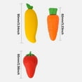 thumbnail image 3 of Erasers Mini Erasers Pencil Erasers Miniature Vegetables Pencil Erasers Fall Party Favor Supplies,2.56" Realistic Carrot Shaped Erasers Vegetable Rubber Erasers Art Eraser for Drawing,carrot, 3 of 9