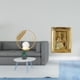 thumbnail image 2 of Estatua de bola de cristal, escultura de hierro, marco de fotos de resina, expositor de tarjetas, elegante decoración artística, ideal para sala de es, 2 of 8