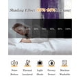 thumbnail image 5 of Modern Oil Painting Blackout Curtains, Light Blocking Print Window Curtains, Purple Grey Abstract Graffiti Art Thermal Insulated Window Drapes for Living Room Kitchen Cafe 2 Panels, 84"W x 84"L, 5 of 9