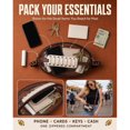thumbnail image 4 of Oceanwell Clear Football Bag for Stadium Events, Crossbody Purse with Shoulder Strap, Game Day Bag for Concerts Sports Games, 4 of 8