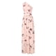 thumbnail image 3 of VISgogo Vestido de un hombro para mujer, estampado floral / Tie Dye, sin mangas, dobladillo dividido, plisado, cintura alta, falda de una pieza VISgogo moda, 3 of 9