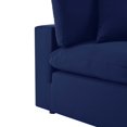thumbnail image 4 of Modway Commix Sectionnel de Mobilier de Patio Extérieur Sunbrella 4 Pcs, Bleu Marine, 4 of 10