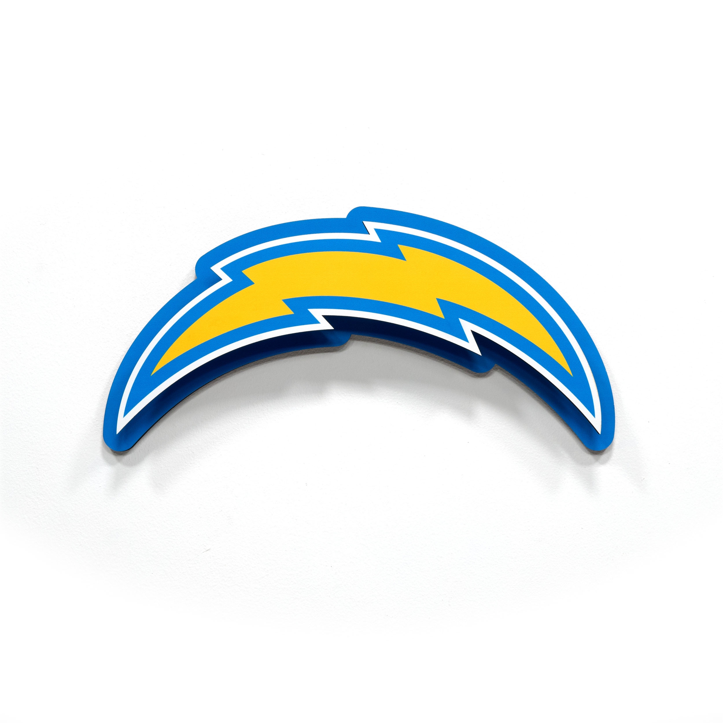 YouTheFan NFL Los Angeles Chargers 3DX Die Cut Wall Art