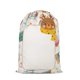 thumbnail image 3 of Bolsa de almacenamiento con cordón de gran capacidad para regalo de Navidad, saco de Papá Noel en blanco con sublimación, de lino decorativo, 3 of 4