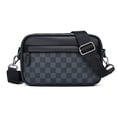 thumbnail image 1 of Bolso de hombro a cuadros informal para hombre, bandolera deportiva de cuero, bolso cuadrado pequeño de moda con personalidad JAMW Sencillez, 1 of 5