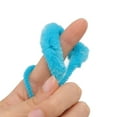 thumbnail image 2 of 20 Pcs Furry Worm Soft Touch Plush Material Cute Style DIY Compact Portable Fuzzy Worms for Party, 2 of 21
