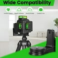 thumbnail image 2 of Level Magnetic Bracket 360° Rotatable Level Support Bracket Lightweight Level L Bracket Portable Level Holder Mount Compact L Shape Level Bracket for Level, 2 of 10