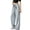Light Blue(New&Hot), variant on ZHYou No Boundarie Womens Striped Pants Casual Drawstring High Waist Wide Leg Cute Stylish Loose Fit Trousers,Black,Size L