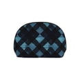 thumbnail image 7 of Portable Bags Clutch Pouch Zipper Smooth Built-In Compartment For Travel Vacation Business Camping Darkcyan Buffalo Plaid Check Tartan Scotland_1, 7 of 7