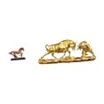 thumbnail image 1 of Figura Decorativa De Caballo, Escultura Coleccionable, Adorno Para Escritorio, Estantería, Sala De Estar, Muebles, Decoración Del Hogar, Toro, Oso Feng Shui, Vaca Moderna China, Animal De, 1 of 8
