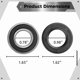 thumbnail image 4 of Kit de sello de rodamiento de golf: sello de eje de metal compatible con EZGO Marathon OEM# 611931, 4 of 6
