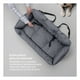 thumbnail image 2 of Asiento de Coche para Perro, Transportadora para Automóvil Esquimal (Gris, 100x52x37 cm), 2 of 6