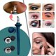 thumbnail image 3 of Herramienta de delineador de ojos impecable, maquillaje de ojos Eclipse Echo, herramienta de sombra de ojos Eclipse Echo, lápiz de cejas impecable, kit de delineador de ojos resistente al agua con her, 3 of 4