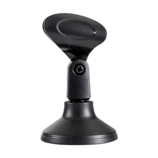 Soporte de micrófono de mesa con clip de micrófono, tornillo de 5/8 con base redonda desmontable para B