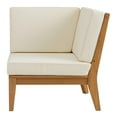 thumbnail image 5 of Linon Stonehill Outdoor Corner Chair, Natural/Antique White, 5 of 8