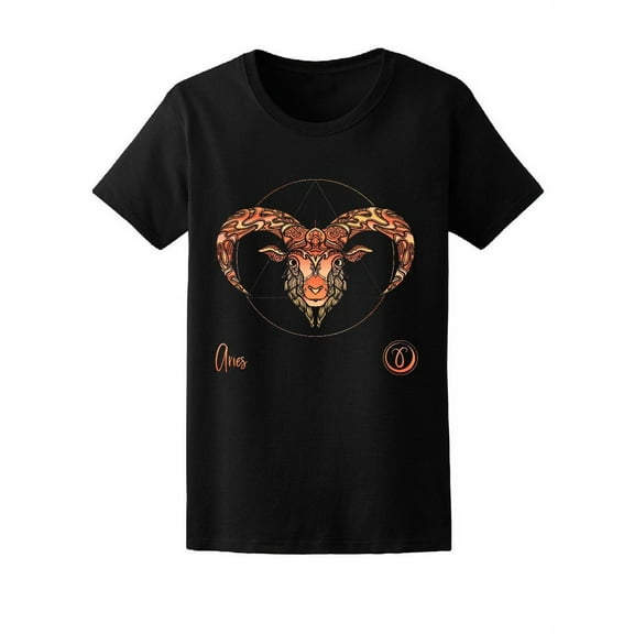 Aries Sheep Simbol  Tee Women's -Image by Shutterstock