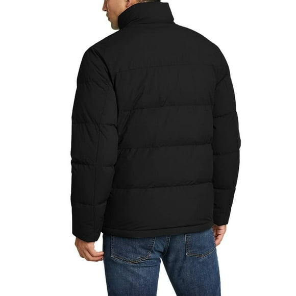 Eddie Bauer Men's Essential Down Jacket, Black Medium