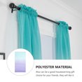 thumbnail image 3 of RENACLIPY 1Pc Bicolor Voile Curtain Blue Multicolor Window Screen Easy Install for Room Decoration, 3 of 7