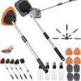 thumbnail image 1 of Wmool Car Windshield Cleaner Microfiber Brush Extendable Handle Interior Washer Mop W2, 1 of 8